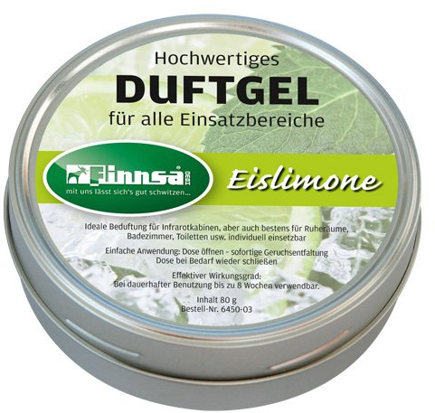 Finnsa Hochwertige Duftgeldosen 80 g, Eislimone