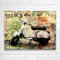 Kunstbruder Old Vespa (div. Größen) - Street Art Kunst Druck auf Leinwand70x100cm