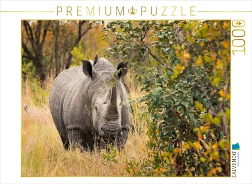 Puzzle · Nashorn in seinem Lebensraum | 1000 Teile · Lege-Größe 64 × 48 cm · CALVENDO Puzzle