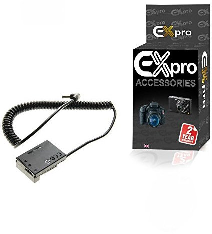 Ex-Pro® Canon DR-50 NB-7L Coupler Cable for Ex-Pro Rechargeable Battery Power System for Canon PowerShot G10, G11, G12, SX30 IS