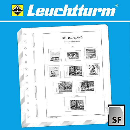 Leuchtturm Nachtrag Bundesrepublik Deutschland 2016 mit SF-Schutztasche | Vordruckblätter für Das Sammelgebiet Deutschland