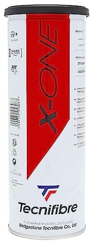 Tecnifibre X-ONE 3er Dose Tennisball, gelb, nosize