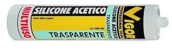 Silicone Vigor Acetico Trasparente Ml. 280