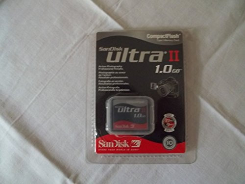 SanDisk 1GB ULTRA II Compact Flash Card