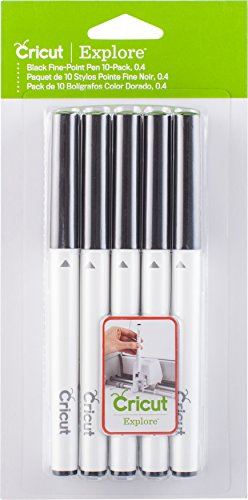 Cricut Set de 10 Stylos, Plastique, Multicolore, 20,3 x 10,2 x 2,6 cm