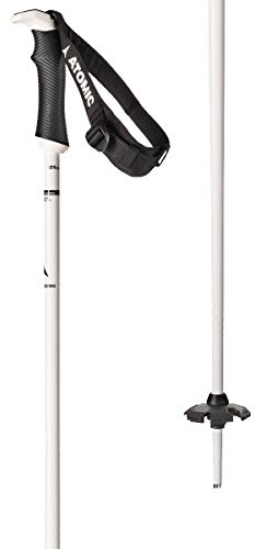 Atomic Damen AMT SQS W 1 Paar All Mountain-Skistöcke, Weiß/Schwarz, 115 cm