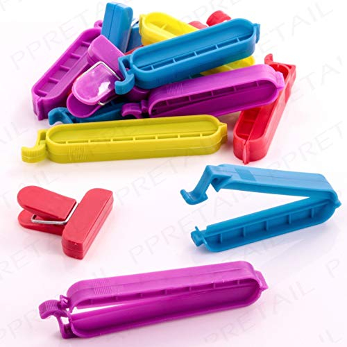 13 Food Storage Sealing Assorted Bag Clips Fresh Fridge Freezer Crisps Reusable
