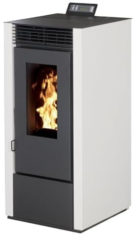 INTERSTOVES - Poêle à granules MARINA 14 Etanche Canalisable - Blanc