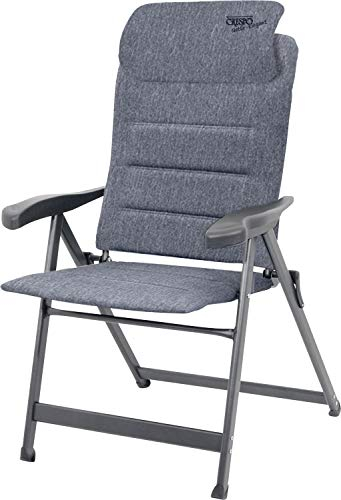 Crespo Compac Natur-Elegant Aluminium Klappsessel Klappstuhl Faltstuhl Campingstuhl Festival