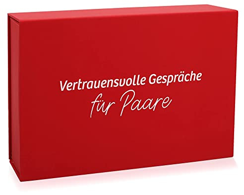 Spielehelden Vertrauensvolle Gespräche für Paare | Edle Geschenkbox Ich Liebe Dich | Geschenke für Freund | Geschenke für Männer & Frauen | Romantische Pärchen Geschenke | Partner Geschenke