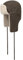 Stetson Calf Split Lapeer Fliegermütze Herren - 100% Kalbsleder - Gefüttert aus Baumwolle - Wintermütze mit Ohrenklappen - Mit Kunstfellbesatz - Pilotenkappe Herbst/Winter braun XXL (62-63 cm)