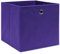 vidaXL 10x Aufbewahrungsbox Faltbox Spielzeugkiste Kiste Korb Einschubkorb Faltboxen Kinder Box Boxen Aufbewahrungsboxen Vliesstoff 28x28x28cm Lila