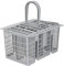 easyPART 1000035393-000 - Cesta de cubiertos para bandeja inferior Whirlpool 488000386607 para lavavajillas LFT116AEX BBC3C26X HFC3C24X GIE2B19 GRIE2B19 AFE1B16X AIC3C26C AFE16 etc.
