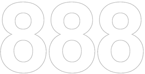 Haobase Pack of 3 Plain White Bin Number 0-9 - Adhesive Waterproof and UV-Resistant Vinyl Stickers - About 12 * 18 cm (8)