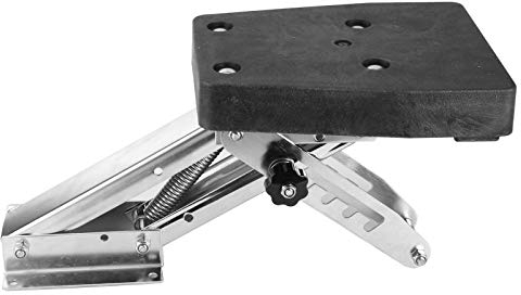 Außenbordmotorhalterung, Bootsmotorständer Halterung aus Edelstahl 304 mit erforderlicher Hardware für 2-Takt-Motoren für Hub-Hilfsaußenbord-Kicker-Außenborder