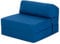 Ready Steady Bed Komfortabler Z-Fold Klappstuhl | Leichtes Futon-Sofa | Weicher, wasserabweisender Bezug | Ergonomisch gestaltete Z Bed Klappmatratze (Blau)