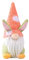 NCQiFei Ostern Deko Wichtel Handgemachte, Plüsch Osterhasen Zwerg, Frühlingdeko Handgemachte Osterpuppe Geschenke Osternschmuck, Hase Deko Tischdekoration, Decorations Innen Draußen (3-rosa)