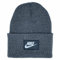 Nike Future Flash Cuffed Beanie grau/schwarz, dunkelgrau (Dark Heather Grey), Einheitsgr��e