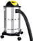 Syntrox 2 in 1 Edelstahl Aschesauger + Staubsauger Titana, Leicht und handlich, 4 Laufrollen, 1600 Watt, Sicherheitsstop, Beutellos, Hepafiltersystem