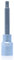 CCLIFE Douille Hexagonale de 1/2 6 mm CR-V Acier S2 Pour Clé à Douille 100 mm Longueur 1 PCS HW6