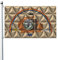 Bannerfahnen Navajo Flagge Für Polygoneffekt Hof Flaggen Langlebig Außenbanner Dekoration Garten Fahnen, Für Partys, Veranda, 90x150cm