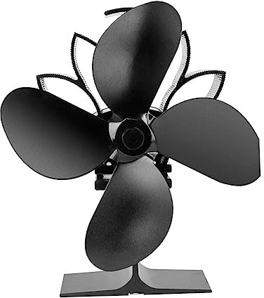 Ciieeo Umweltfreundlicher Wärmebetriebener Ofenventilator Leiser Warmluftventilator Für Den Kamin Überhitzung Kein Strom Erforderlich