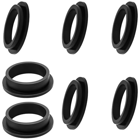 Dichtungsring Poolpumpe 7 Stück Ersatzteile für Intex Pool Dichtungen für Intex Pool O-Ring Dichtung Ersatzteil O-Ring Dichtung für Intex Sandfilterpumpen Ersatzteile (2 Pcs 11228 + 5 Pcs 11412)