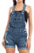 Toocool Salopette Donna Jeans Overall Tutina Pantaloncini Shorts Hotpants XM-992 [XS,VI-11918]