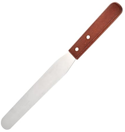 Beaupretty Spatule Épilation Corporelle Acier Inoxydable Avec Manche Bois Applicateur De Cire Portable Grattoir Épilation Pratique Pour Usage Domestique