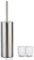 FIISAYL Escobillas de Baño Escobilla WC Escobillero Baño Toilet Brush Piacaba Casa de Banho con Mango y Base de Acero Inoxidable, Miroir Mate