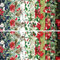 24 Blatt Weihnachts Scrapbooking Papier 12 Motive Weihnachtsmotiv Dekorpapier Bastelpapier Block mit Muster 6 X 6 Decoupage Papier Vintage Dekorativ Motivpapier für DIY Kartenherstellung Basteln