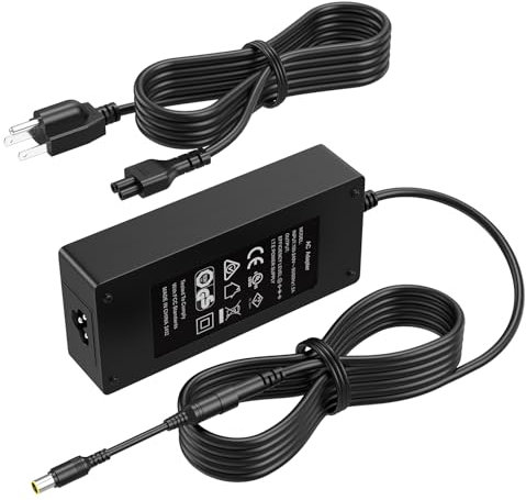 24V 90W Charger for Jackery Explorer 160 240 300 500 550 Power Cord AC DC Adapter for Jackery Portable Power Station Explorer E300 E500 E550 Solar Generator 167Wh 240Wh 293Wh 518Wh Lithium Battery
