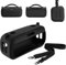 Xingsiyue Silicone Cover Case for Bose SoundLink Max Portable Bluetooth Speaker - Carrying Skin Protective Sleeve, Travel Anti-drop Case with Shoulder Strap