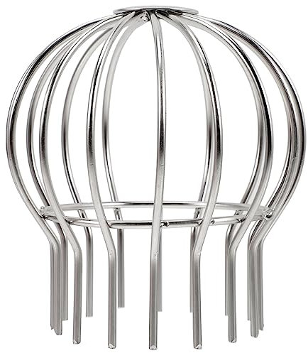 jojofuny Dachrinnenschutz Edelstahl-laubfilter Dachrinnensieb Fallrohrfilter Metallfiltersieb Für Dachentwässerung Netzabdeckung Gegen Mit Einfacher Installation