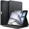 JETech Custodia per iPad Air 13 Pollici M3/M2 (2025/2024) con Portapenne, Sottile Folio Supporto Protettiva Cover, Multi-Angolo Visualizzazione, Auto Svegliati/Sonno (Nero) (Nero)