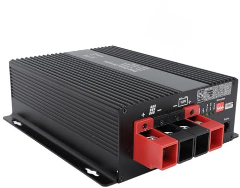 Kuuleyn MPPT Solar Charge Controller, 12 -V -intelligenter Regler mit Überlastung Überhitzung Überladung Guard für RV Marine Off Grid Systems Lithium AGM Gel -Batterie