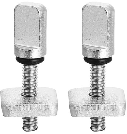 Finnen Schraube Surf Set - Ersatzteil Adapter Edelstahl, Paddleboard Finnenbefestigung Daumenschraube | Reparaturzubehör für Surfbrett Long Board, Hardware Befestigungs Kit für Paddelboard Surf