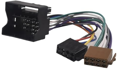 Faisceau de câblage stéréo pour autoradio, câble Adaptateur ISO, pour Ford Fusion, Focus, Mondeo, C-Max, S-Max, Transit, Kuga