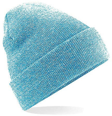 Beechfield - Original Cuffed Beanie - Heather Surf Blue - One Size