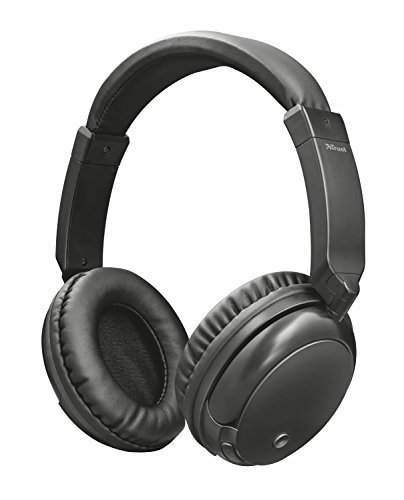 Trust Urban Kodo Cuffie Wireless Bluetooth, Nero