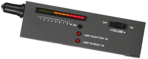TMISHION Diamant Tester, tragbare Audio LED Diamant Meter Schmuck Schmuck Edelstein Selektor Präzisionsinstrument