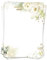 50 Blatt Briefpapier (A4) | White Roses | Motivpapier | edles Design Papier | beidseitig bedruckt | Bastelpapier | 90 g/m²