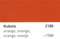Kramp Kubota Lack Orange 2180 nach Baujahr 1988 Acryl Spray Landmaschinenlack 400ml