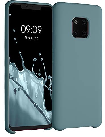 kwmobile Housse Compatible avec Huawei Mate 20 Pro Coque - Housse de téléphone Protection Souple en TPU Silicone - Arctic Night