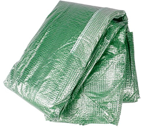 BRAST Film de Rechange pour la Serre de Jardin 6m2 (2x3) - parois Enroulable - Extra Solide - Bâche impérmeable, Revêtement en Plastique pour Serre