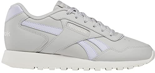 Reebok Tenis Glide S para mujer, Steely Fog/Lila Lucid/Tiza, 38.5 EU