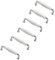 6PCS Cupboard Handle, Ceramic Zinc Alloy Cabinet Handle, Kitchen Drawer Door Handles, Door Knobs for Replacement, for Drawer, Kitchen Cabinet, Bathroom Cabinet, Wardrobe Door(Hole Centre: 96mm)