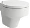 Laufen VAL Wand-WC, Tiefspüler, spülrandlos, 390x530mm, H820281, Farbe: Weiß Matt
