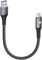 CONMDEX Câble USB C Court 30cm/0.3M 10Gbps USB3.1 Gen2 Câble de Données Type C Android Auto QC3.0 3.1A USB A à C Chargeur Rapide pour Samsung Note20 Galaxy S23/S22 Z Flip 5 Pixel 7 OnePlus 11 Gris