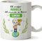 MUGFFINS Tazas Personalizadas para ABUELO - En Español - Eres Mejor del Mundo - 11 oz / 330 ml - Regalo personalizable original y divertido